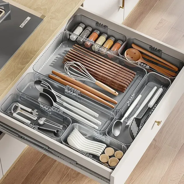 Nouvelle boîte de rangement de tiroir de cuisine… – vue 3
