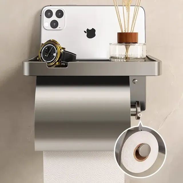 Boîte de papier toilette porte-rouleau de papier… – vue 5