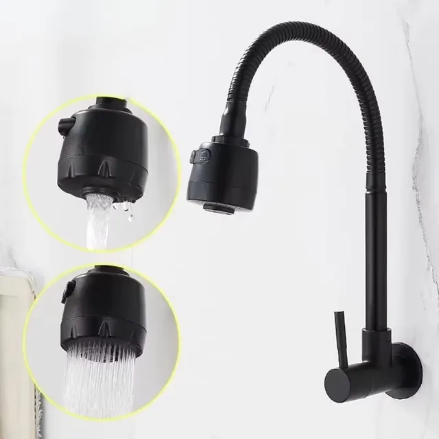 Robinet de cuisine en acier inoxydable