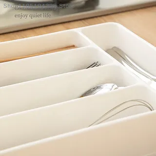 Organisateur de couverts à 4/5 compartiments