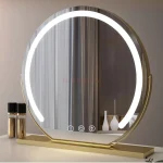 Miroir de maquillage LED avec lampe, miroir de bureau intelligent pour dressing, salon de beauté haut de gamme, chambre principale, grand miroir