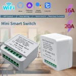 Commutateur intelligent Wifi, relais de disjoncteur à 2 voies, application Cozylife, commande vocale à distance, Mini Module d&rsquo;automatisation avec Alexa Google Home Alice