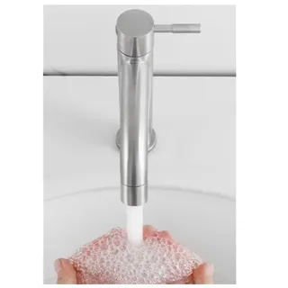 Robinet de lavabo en acier inoxydable 304