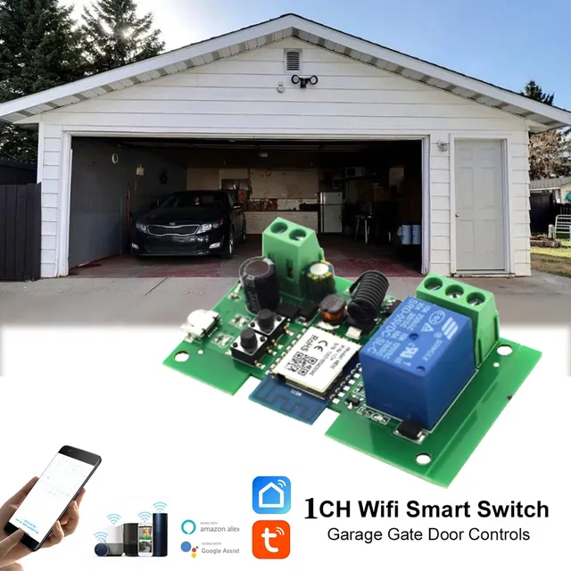 Commutateur WiFi Tuya 1CH Relais Smart Home Contrôle… – vue 4