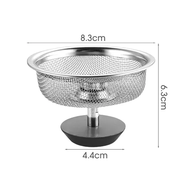 Filtre d'évier de cuisine en acier inoxydable – vue 6