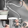 Évier de cuisine Double bassin égouttoir évier tuyau de… – vue 2