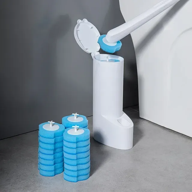 Brosse de toilette murale en forme de poulet avec tête… – vue 6