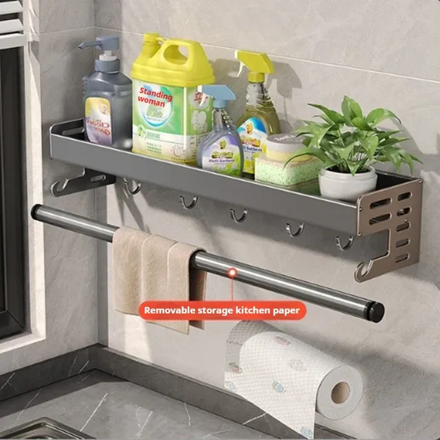 Support de rangement mural pour épices de cuisine – vue 4