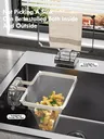 Support de filtre d'évier de cuisine – vue 3