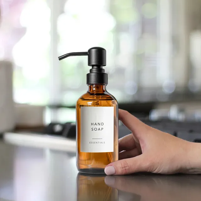 Distributeur de bouteilles à pompe pour savon liquide – vue 2