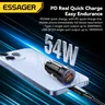 Essager 54W chargeur de voiture 5A Charge rapide Type C… – vue 2