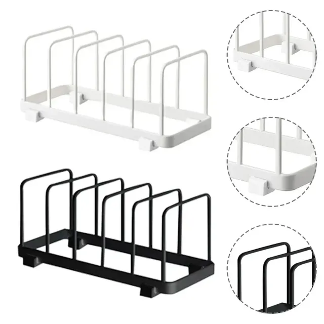 Support vaisselle inoxydable vertical compact… – vue 3