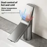 Mitigeur lavabo monocommande contemporain acier… – vue 3