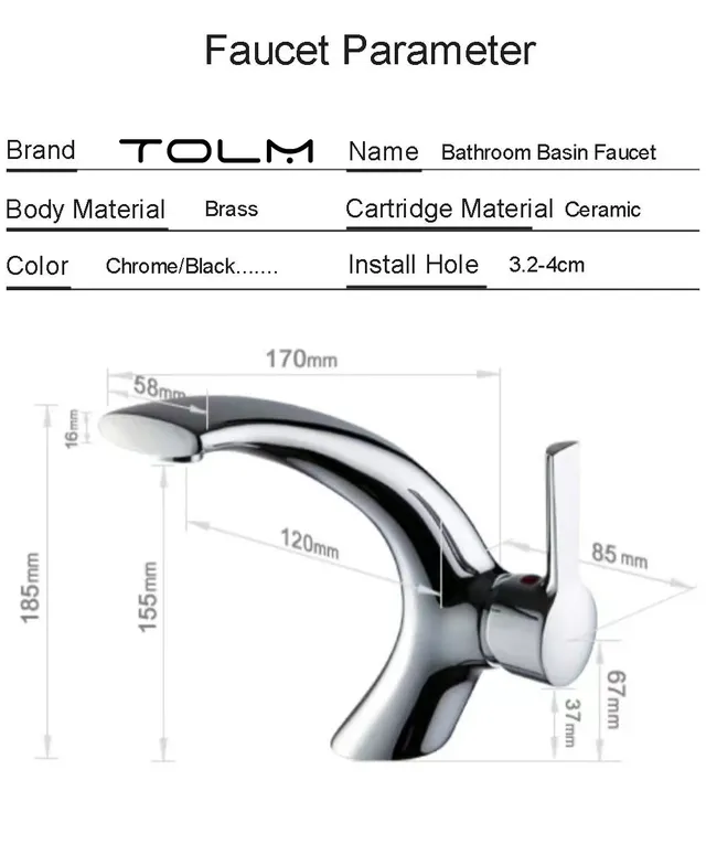 Robinet mitigeur lavabo contemporain bec long courbé… – vue 7