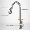 Robinet de cuisine en acier inoxydable 304 – vue 5