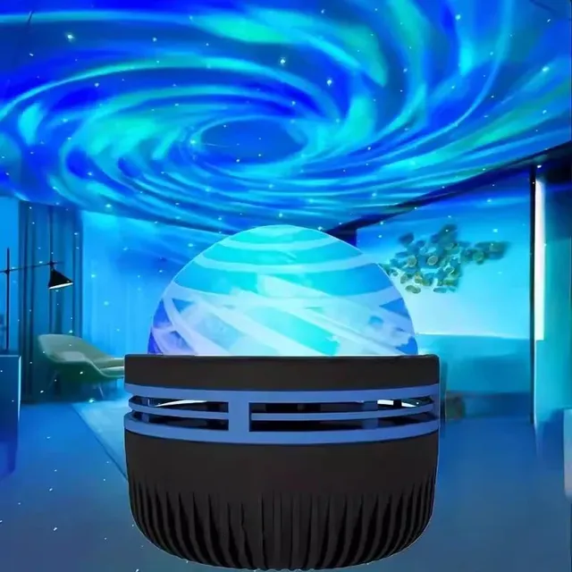 RGB tourbillon Projection télécommande lampe colorée LED… – vue 4