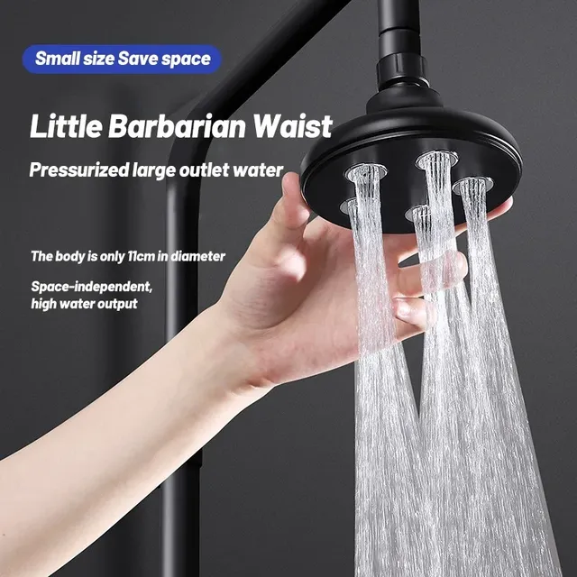 Douche de pluie haute pression 360 ° Pommeau de douche à… – vue 6
