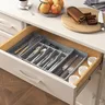 Organisateur tiroir extensible couverts ustensiles… – vue 5