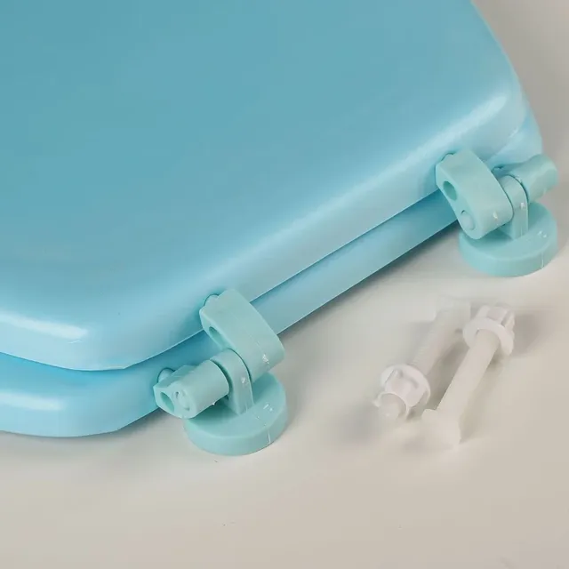 Siège de toilette rond confortable à fermeture douce… – vue 6