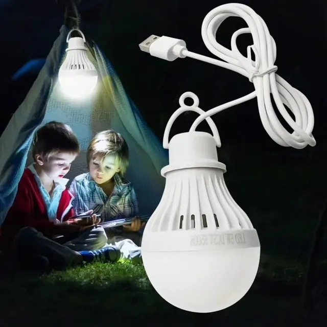 Ampoule USB LED lampe de Camping Portable Mini ampoule… – vue 6