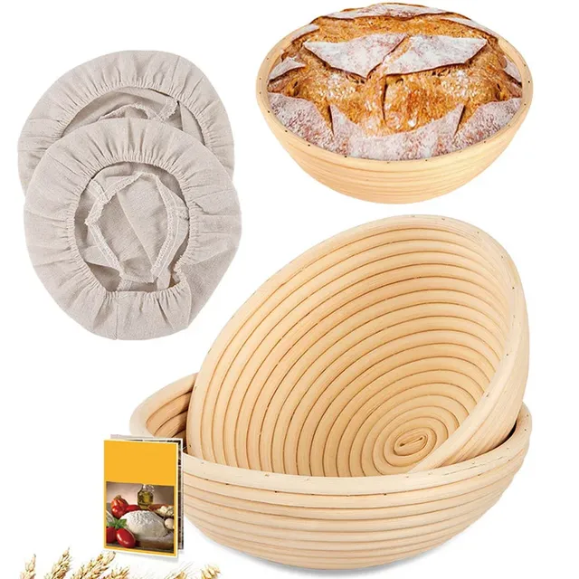 Panier de Fermentation ovale/rond en rotin – vue 5