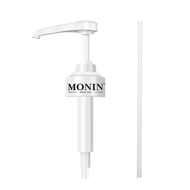 Pompe doseuse sirop Monin noir blanc plastique PP… – vue 5