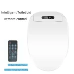 Couvercle de Toilette Universel avec Télécommande Intelligente, Sèche-linge, Température du Vent de l&rsquo;Eau, Température Constante pour HOSmart