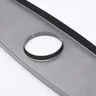 Passecâble ovale bureau meuble plastique rigide finition… – vue 6