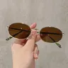 Lunettes de soleil ovales pour femmes et hommes – vue 1