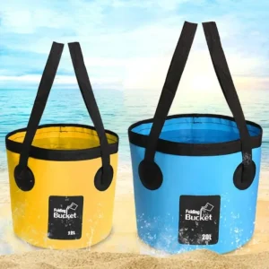 12L 20L bol évier sac de lavage seau de lavage de voiture Portable voyage en plein air pliable eau multifonction pliant