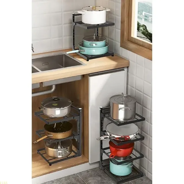 Étagère de rangement de cuisine à plusieurs niveaux – vue 2