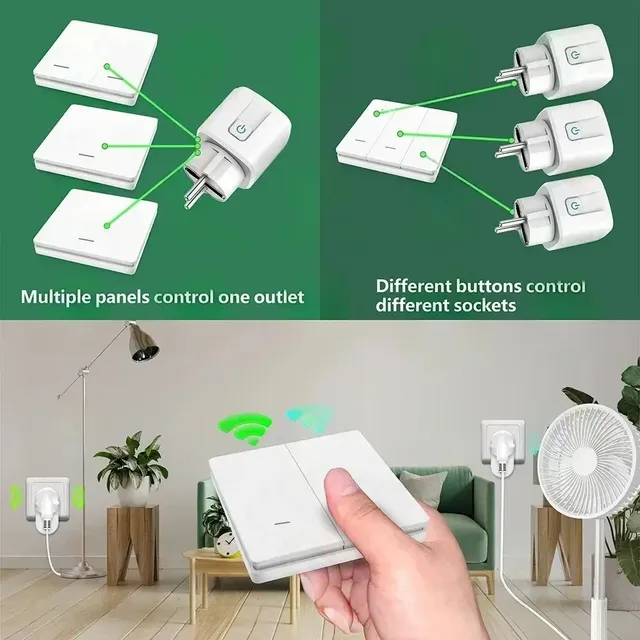 Maison intelligente télécommande sans fil prise… – vue 4