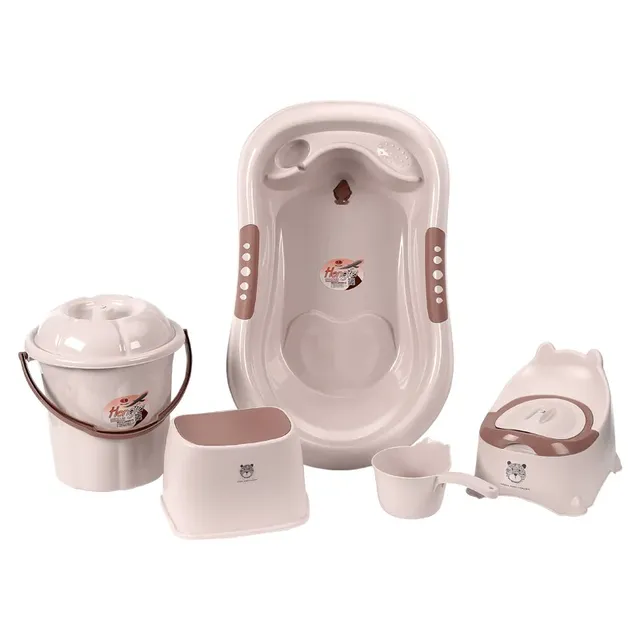 Ensemble de baignoire pour bébé avec tabouret – vue 6