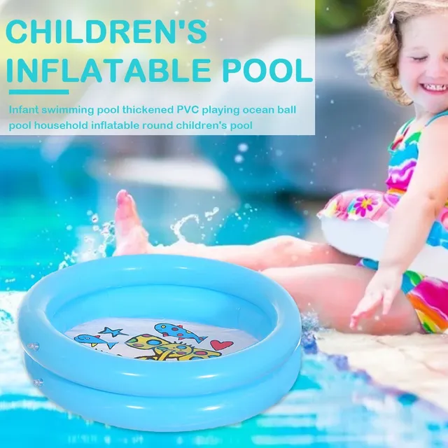 Piscine gonflable bébé PVC trois boudins motif… – vue 5