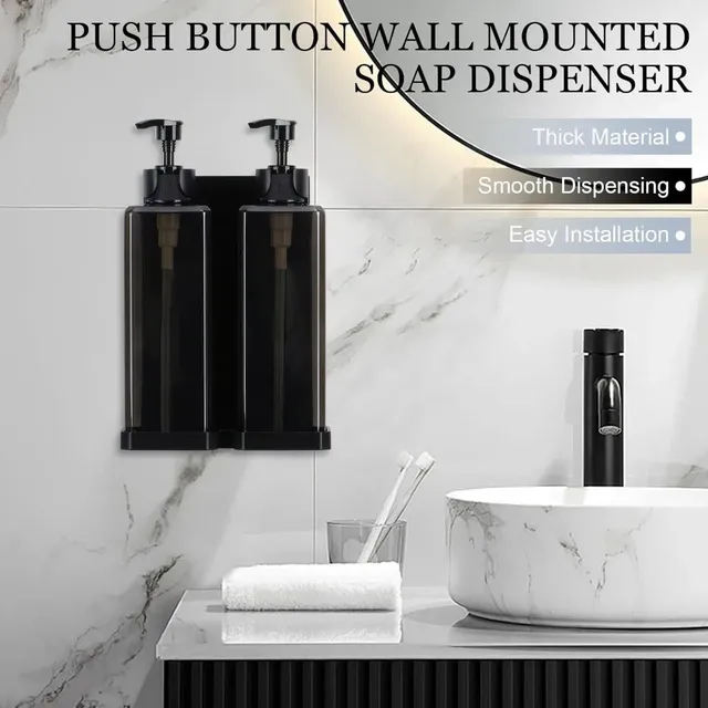 Distributeur mural rechargeable de Gel douche – vue 4