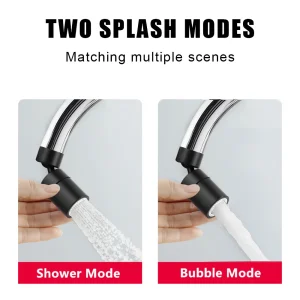 Pulvérisateur à buse d’économie d’eau anti-éclaboussures 360 ° Arroseur de robinet rotatif, fixation de pulvérisateur d’évier de cuisine, aérateur de robinet pivotant Pulvérisateur à buse d’économie d’eau anti-éclaboussures 360 ° Arroseur de robinet rotatif, fixation de pulvérisateur d’évier de cuisine, aérateur de robinet pivotant