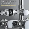 Pyromètre de douche numérique LED – vue 3