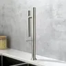 Robinet mitigeur d'évier de cuisine en acier inoxydable… – vue 5