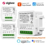 Module de commutation intelligent Tuya ZigBee, 1/2/3 boutons, besoin de fil neutre, application Smart Life, automatisation, disjoncteur, fonctionne avec Alexa Google Home