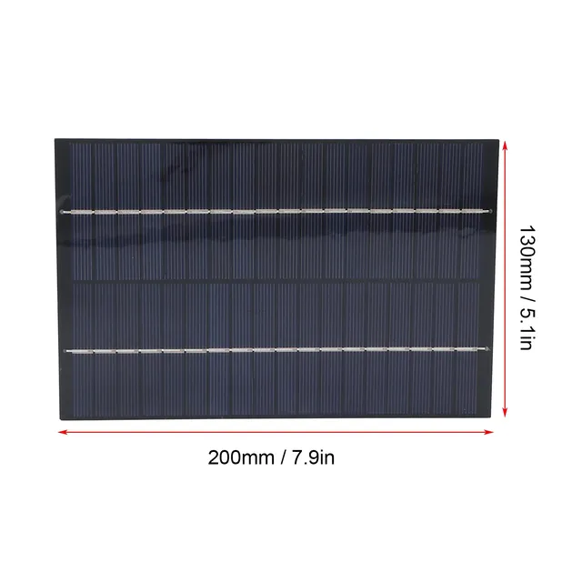 Panneaux solaires en polysilicium 4.2W 18V – vue 6