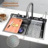 Évier de cuisine en acier inoxydable SUS304 – vue 3