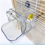 à oiseaux, cage à oiseaux, salle bain externe, montée sur salle douche transparente, à oiseaux pour