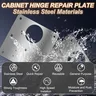 Kit de plaque de réparation de charnière d'armoire – vue 6