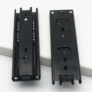 Glissières de tiroir télescopiques de 6 pouces, 2 pièces, roulement à billes, Rail coulissant à montage latéral, pour armoire, meubles de maison Glissières de tiroir télescopiques de 6 pouces, 2 pièces, roulement à billes, Rail coulissant à montage latéral, pour armoire, meubles de maison