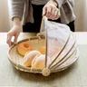 Panier bambou tressé pliable couvercle…