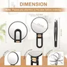 30X Magnifying Hand Held Mirror with Tweezers – vue 6