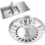 Filtre d&rsquo;évier de cuisine 78/79/82/84mm, bouchon attrape-cheveux pour baignoire, salle de bains, filtre de vidange d&rsquo;égout, outil de filtre à déchets d&rsquo;évier de lavabo