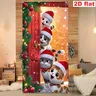 Panneau de porte décoratif de noël – vue 5
