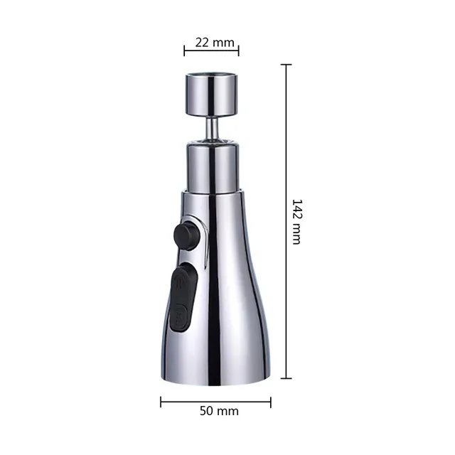 Rallonge de robinet de cuisine 3 en 1 universelle 360 °… – vue 7