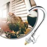 Robinet de cuisine grand en acier inoxydable – vue 6